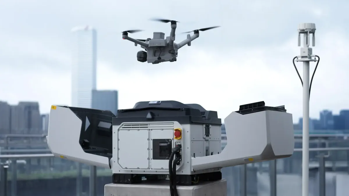 DJI Unveils Automated Drone Docking Station for Continuous Aerial Operations