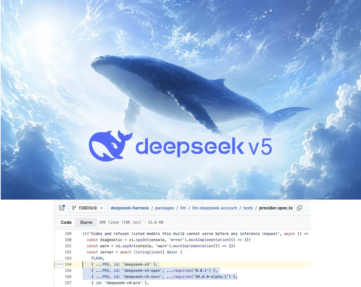 DeepSeek V5 LLM Found in Harness Code, Signaling Enterprise AI Integration Push