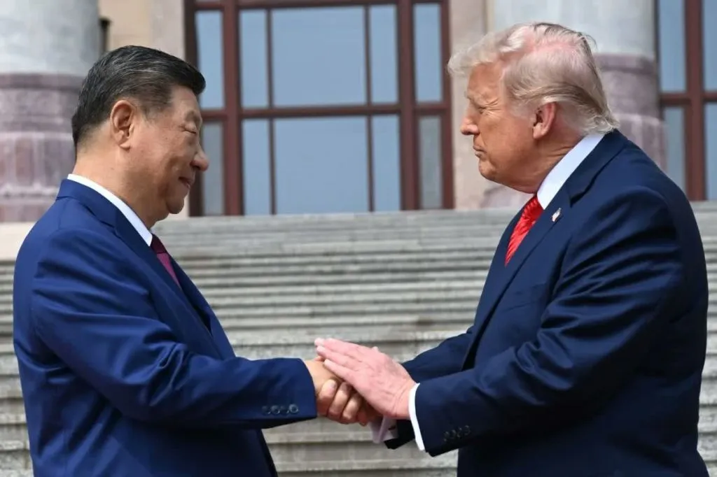Xi Jinping and Donald Trump