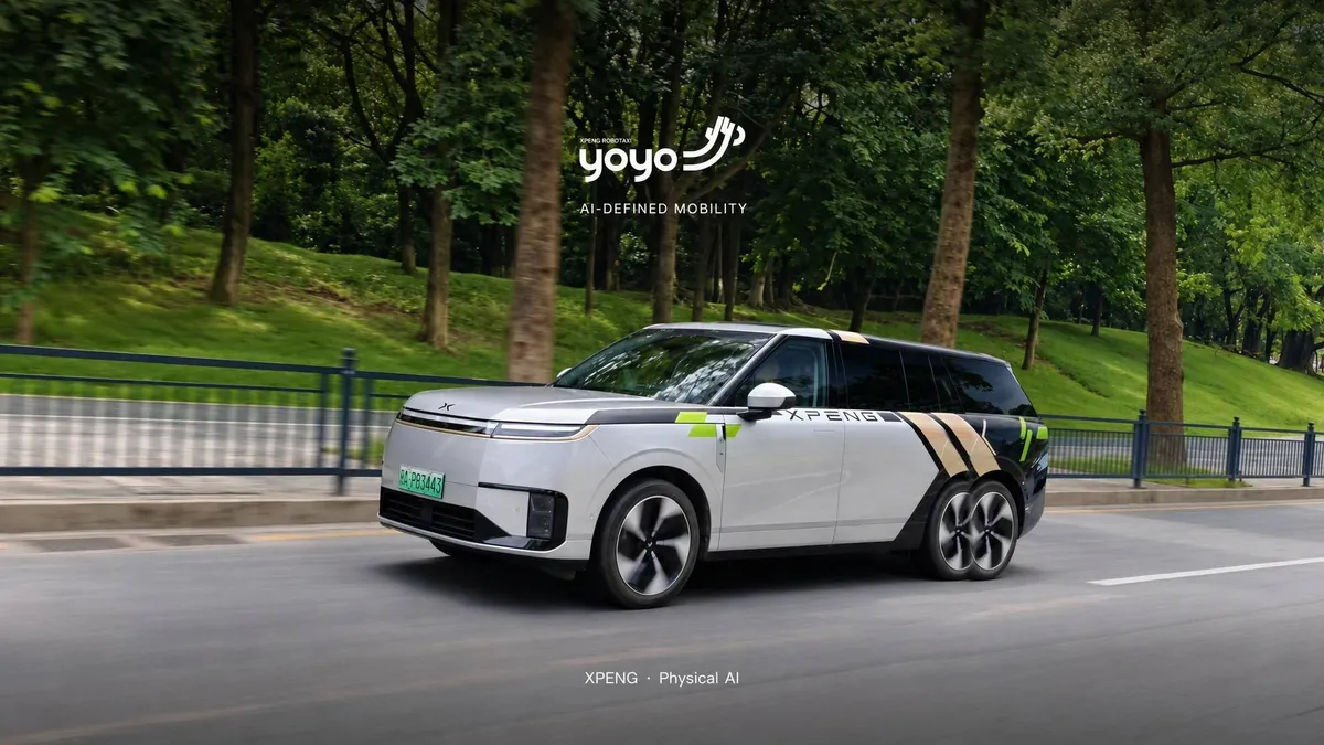 XPENG Launches 'YOYO' Robotaxi Service, Accelerating Level 4 Autonomy Trials