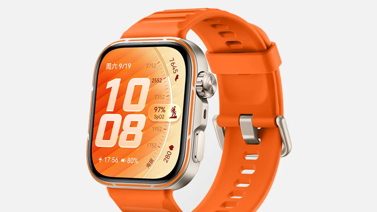 Huawei Launches Crimson Orange Watch Fit 5 Pro to Complement Mate 90