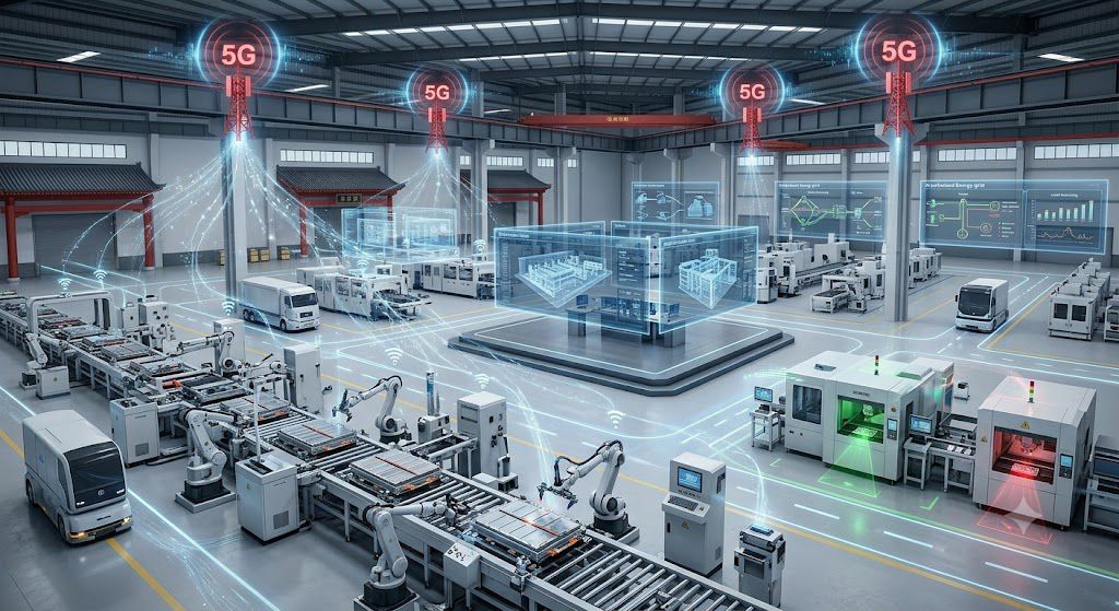 5G and AI Drive Profound Technological Overhaul in China's Smart Manufacturing Sector
