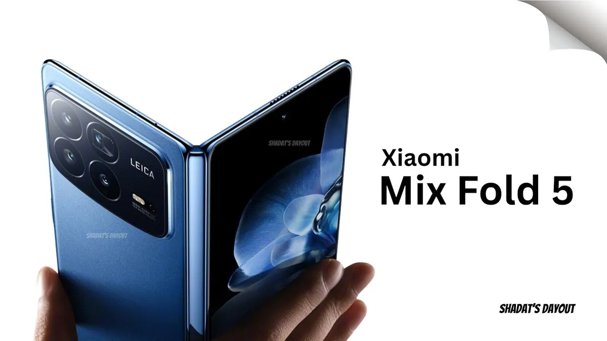 Xiaomi Debuts Mix Fold 5: Wider Design, HyperOS 4 Powerhouse